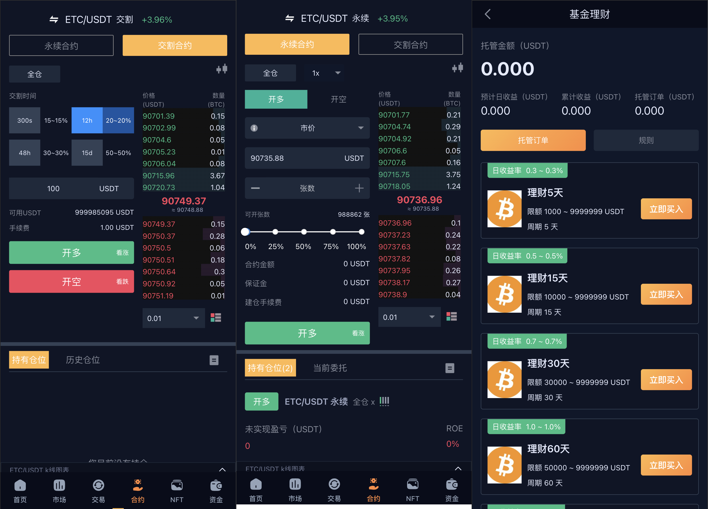 多语言交易所源码/区块链交易所源码/支持Dapp登陆/秒/币币